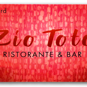 Zio Toto Gift Card